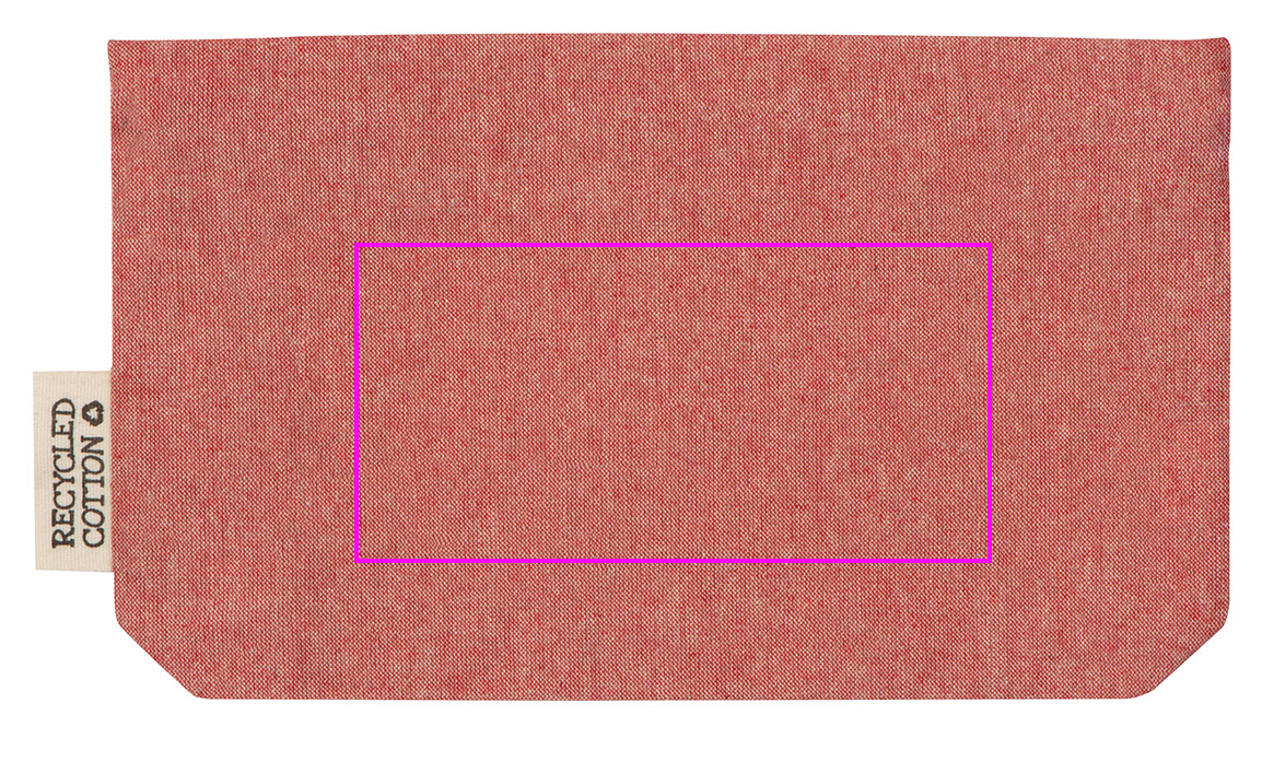 Cosmetic bag made of recycled cotton 180g/m2 HARRY