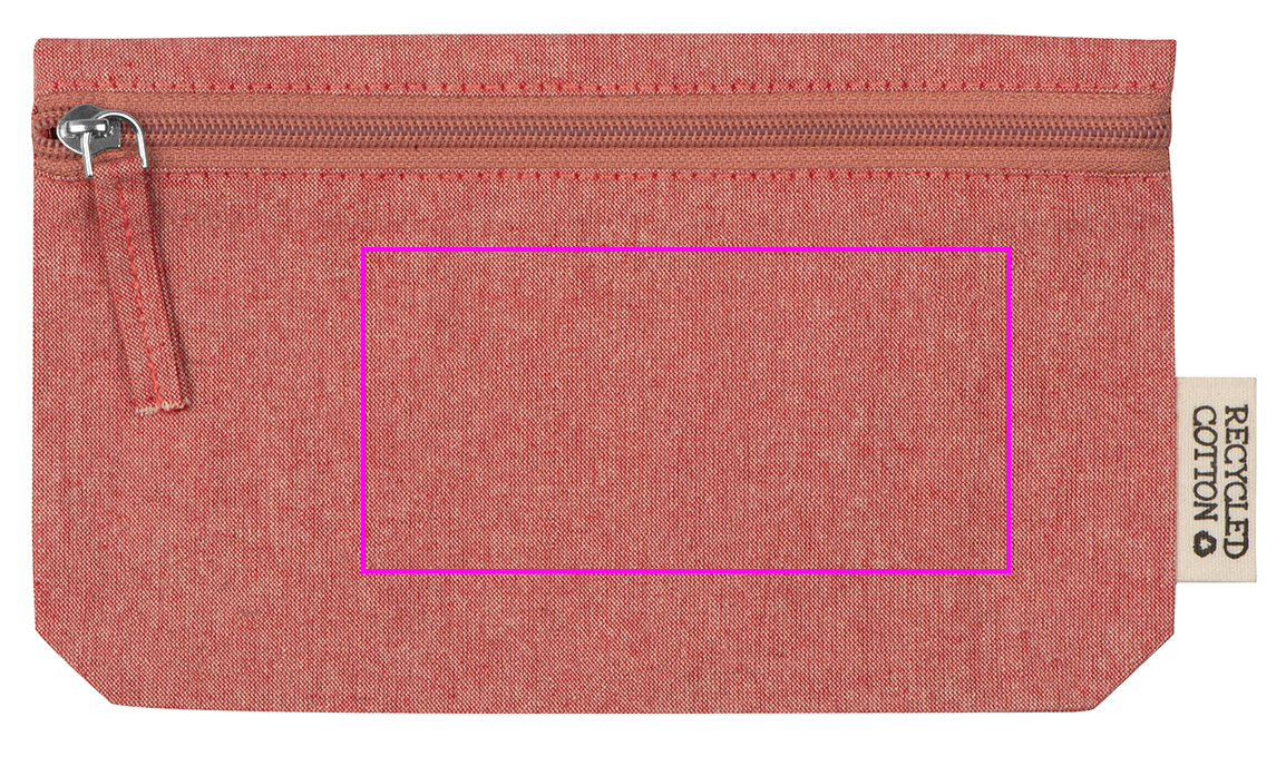 Cosmetic bag made of recycled cotton 180g/m2 HARRY