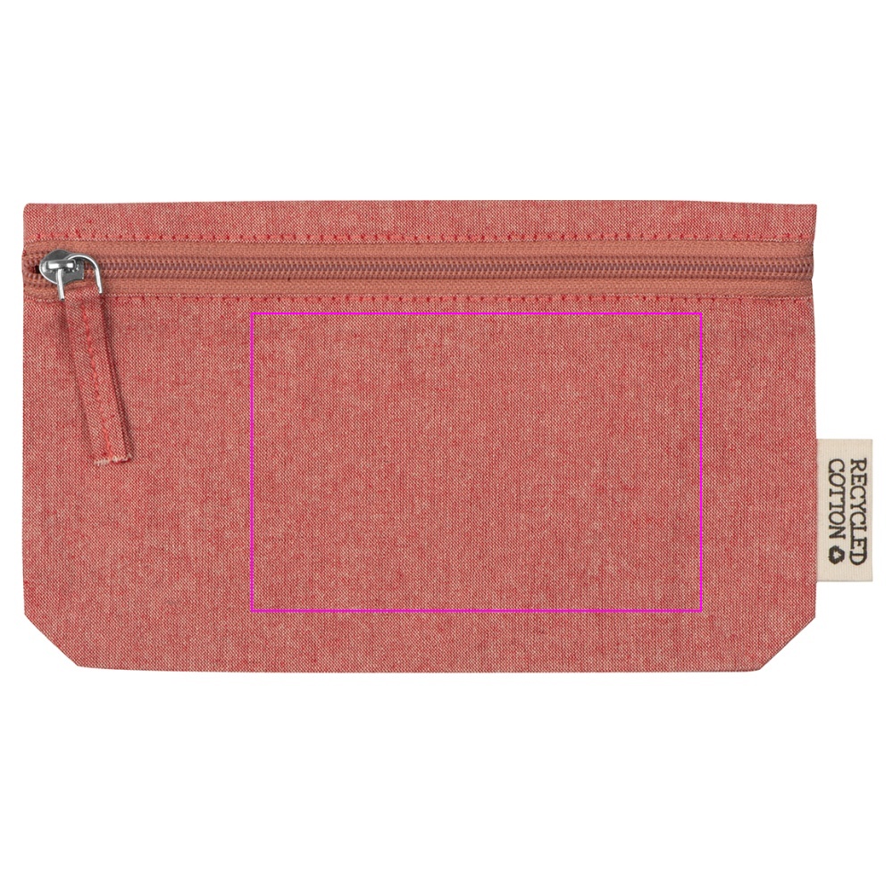 Cosmetic bag made of recycled cotton 180g/m2 HARRY