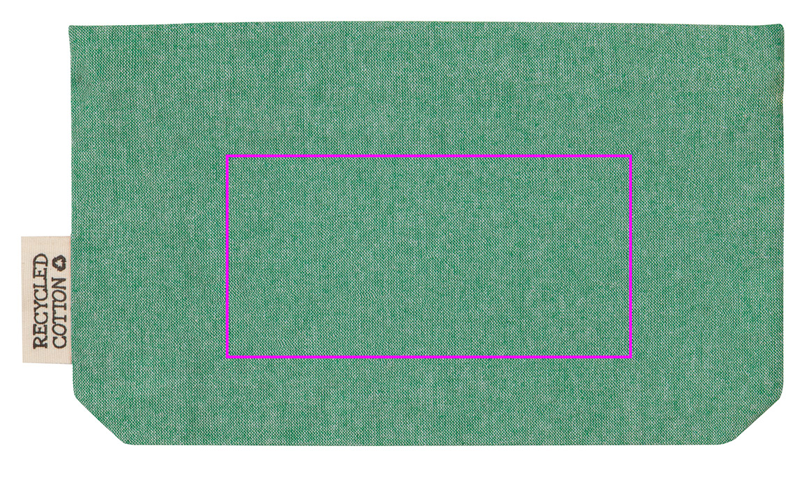 Cosmetic bag made of recycled cotton 180g/m2 HARRY