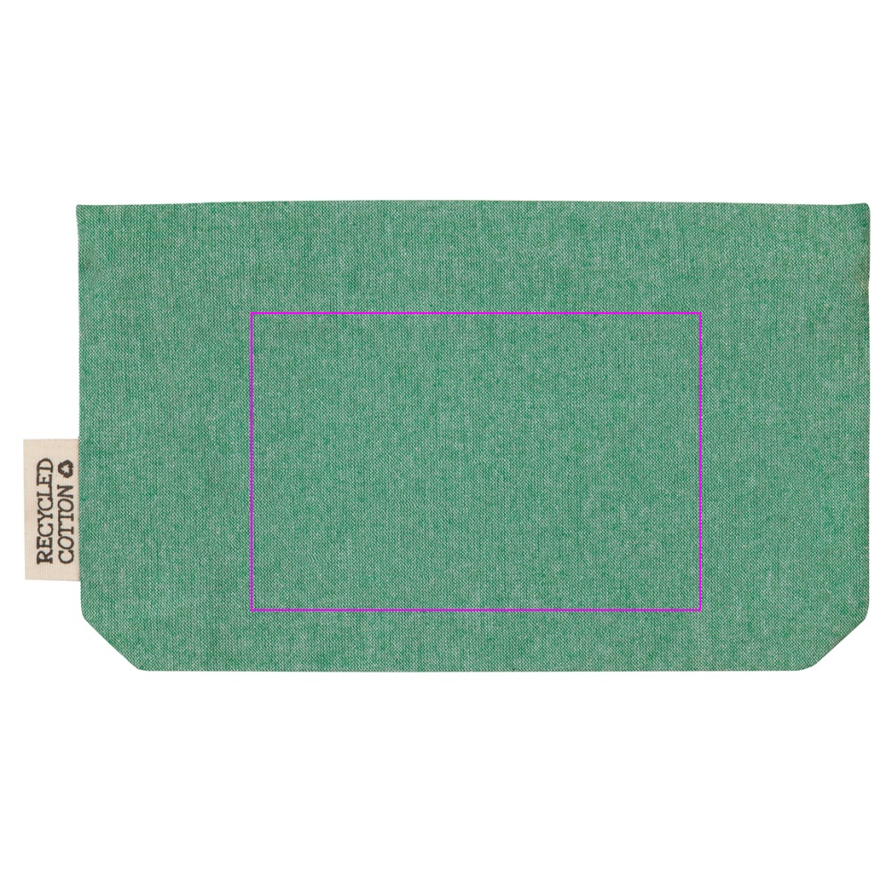 Cosmetic bag made of recycled cotton 180g/m2 HARRY
