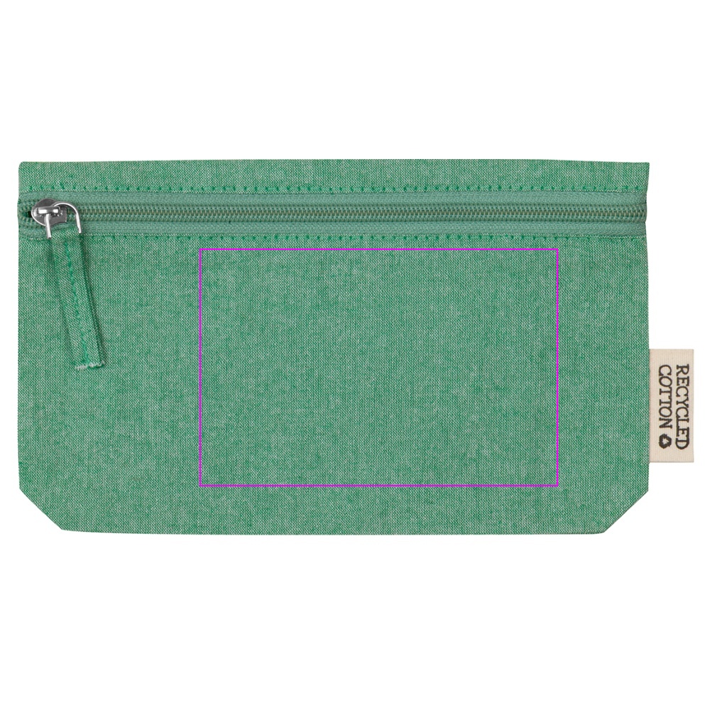 Cosmetic bag made of recycled cotton 180g/m2 HARRY