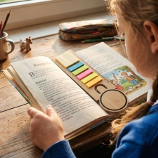 Bookmark with notes for marking VIKTORIA