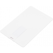 Credit card-shaped USB flash drive made of plastic