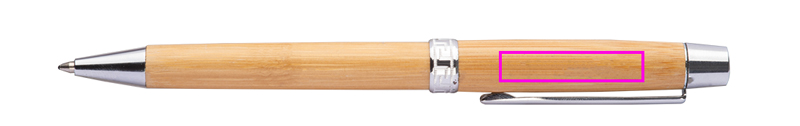 Bamboo pen in case ROSEMARY