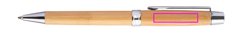 Bamboo pen in case ROSEMARY