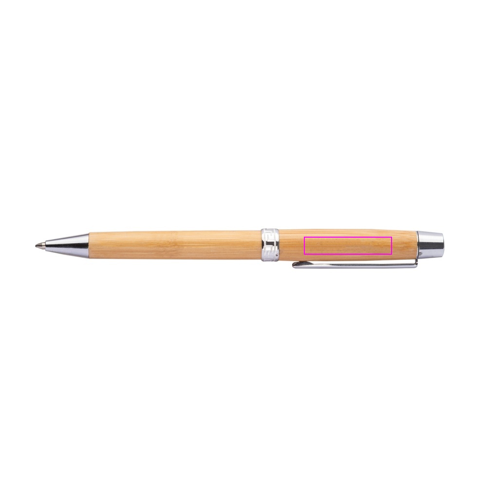 Bamboo pen in case ROSEMARY