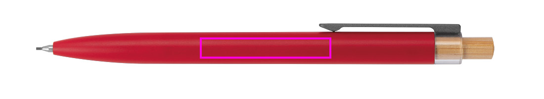 Writing set semi-gel pen and mechanical pencil made of recycled aluminum SIEGFRIED