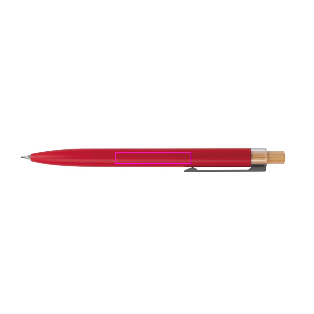 Writing set semi-gel pen and mechanical pencil made of recycled aluminum SIEGFRIED