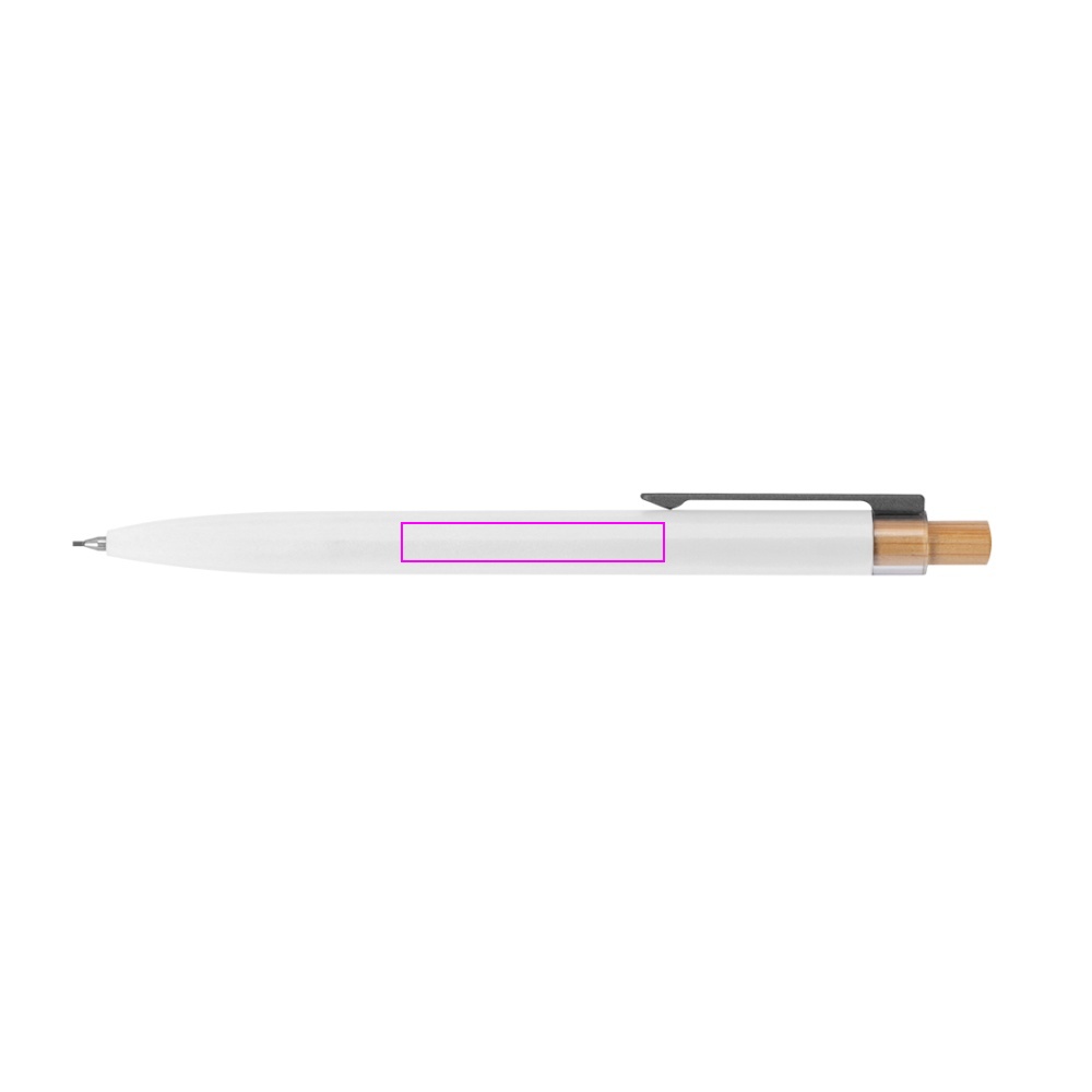 Writing set semi-gel pen and mechanical pencil made of recycled aluminum SIEGFRIED