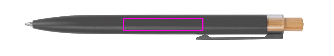 Writing set semi-gel pen and mechanical pencil made of recycled aluminum SIEGFRIED