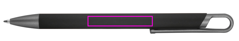 Semi-gel pen made of recycled aluminum KAROLINE