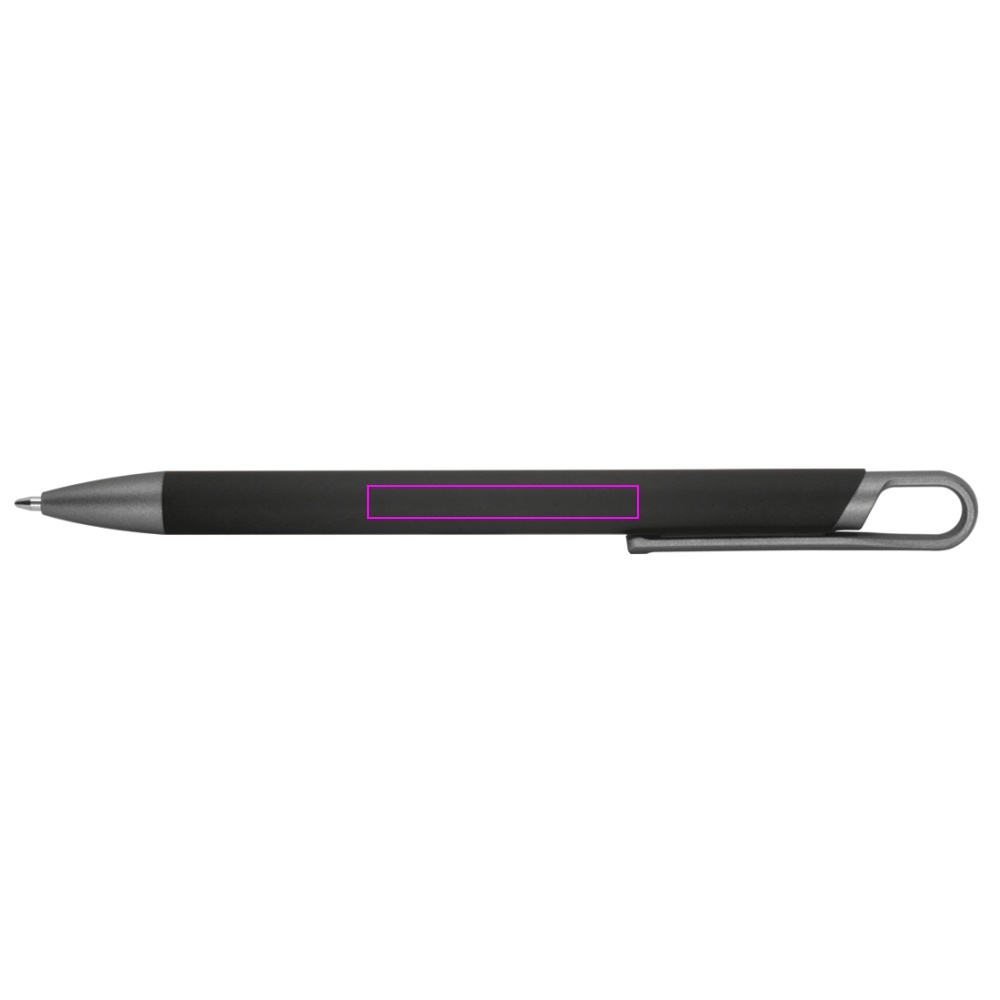Semi-gel pen made of recycled aluminum KAROLINE