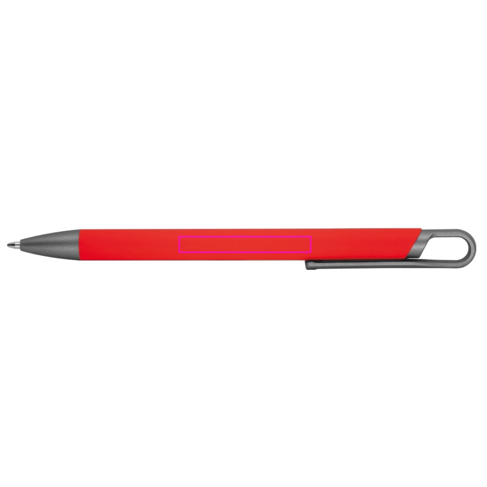 Semi-gel pen made of recycled aluminum KAROLINE
