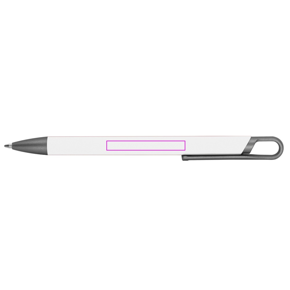 Semi-gel pen made of recycled aluminum KAROLINE