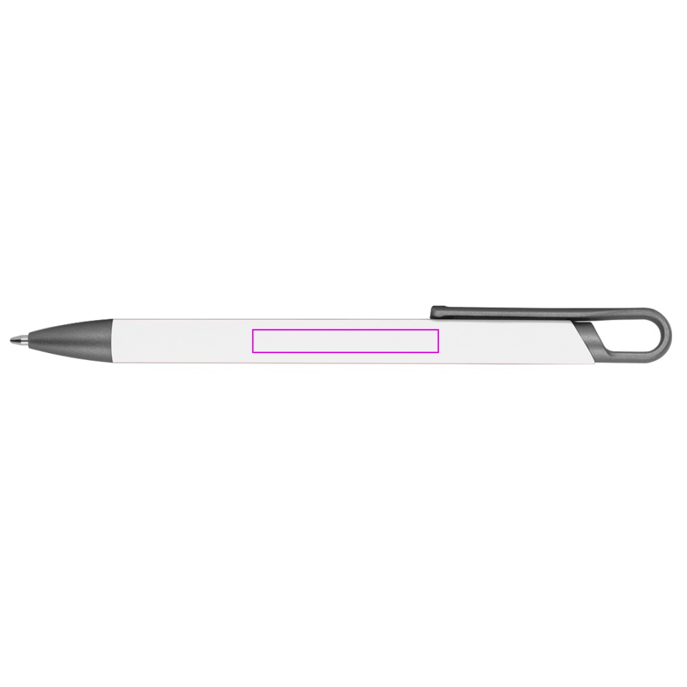 Semi-gel pen made of recycled aluminum KAROLINE