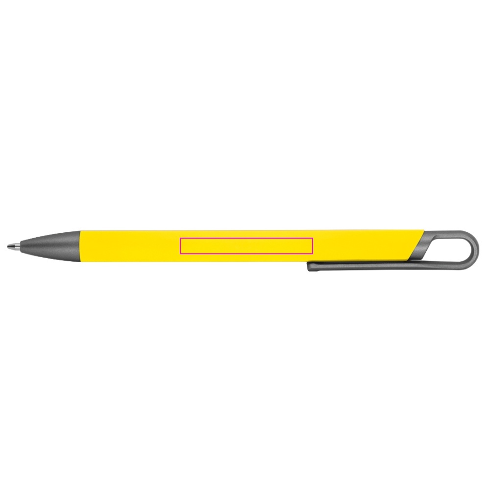 Semi-gel pen made of recycled aluminum KAROLINE