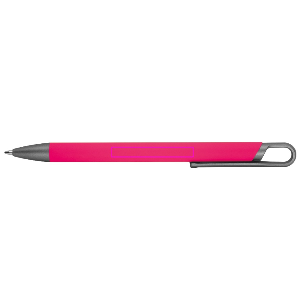 Semi-gel pen made of recycled aluminum KAROLINE