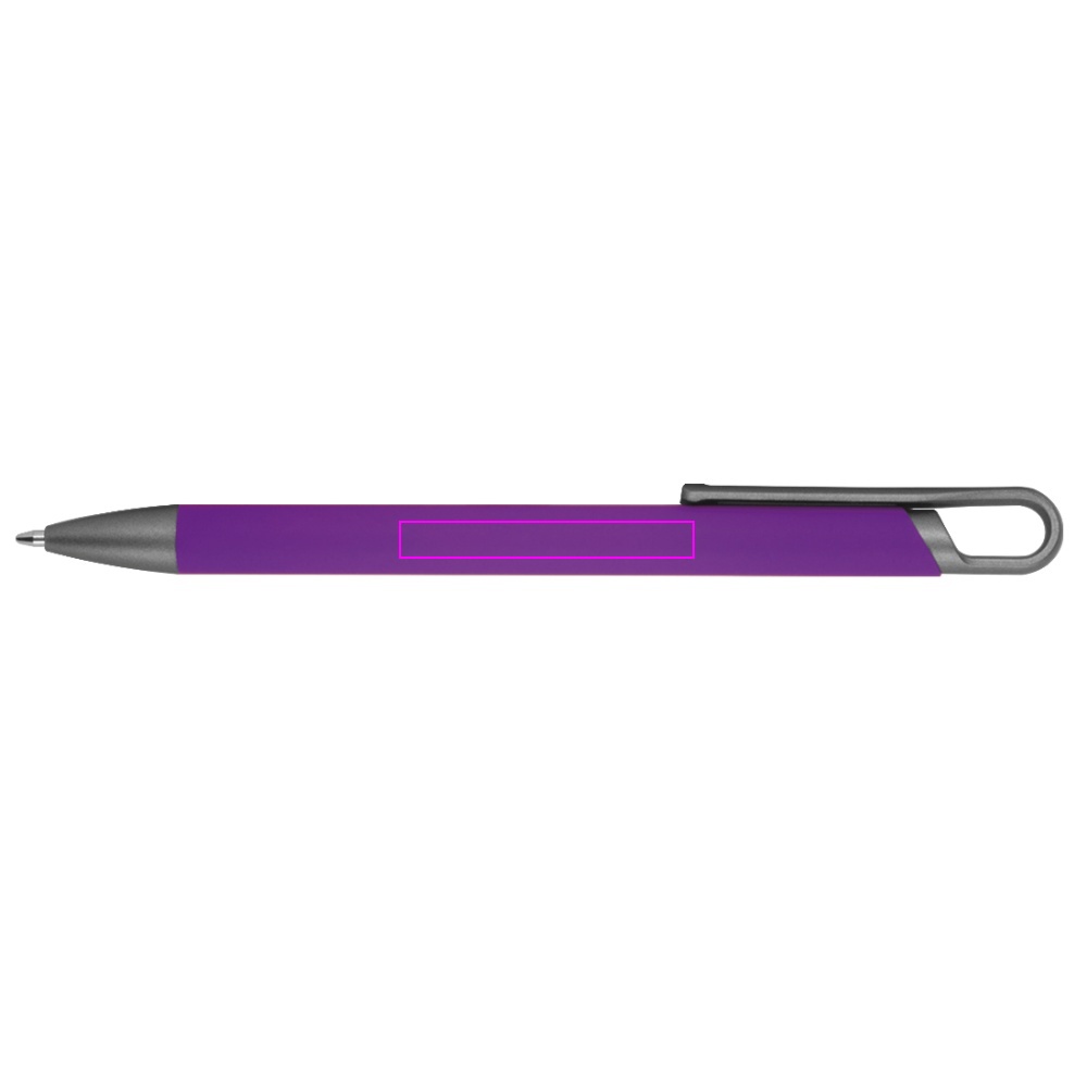 Semi-gel pen made of recycled aluminum KAROLINE