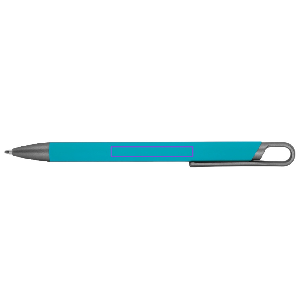 Semi-gel pen made of recycled aluminum KAROLINE