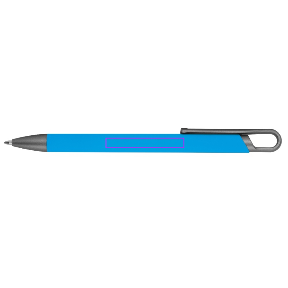 Semi-gel pen made of recycled aluminum KAROLINE