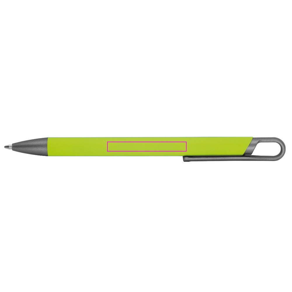 Semi-gel pen made of recycled aluminum KAROLINE