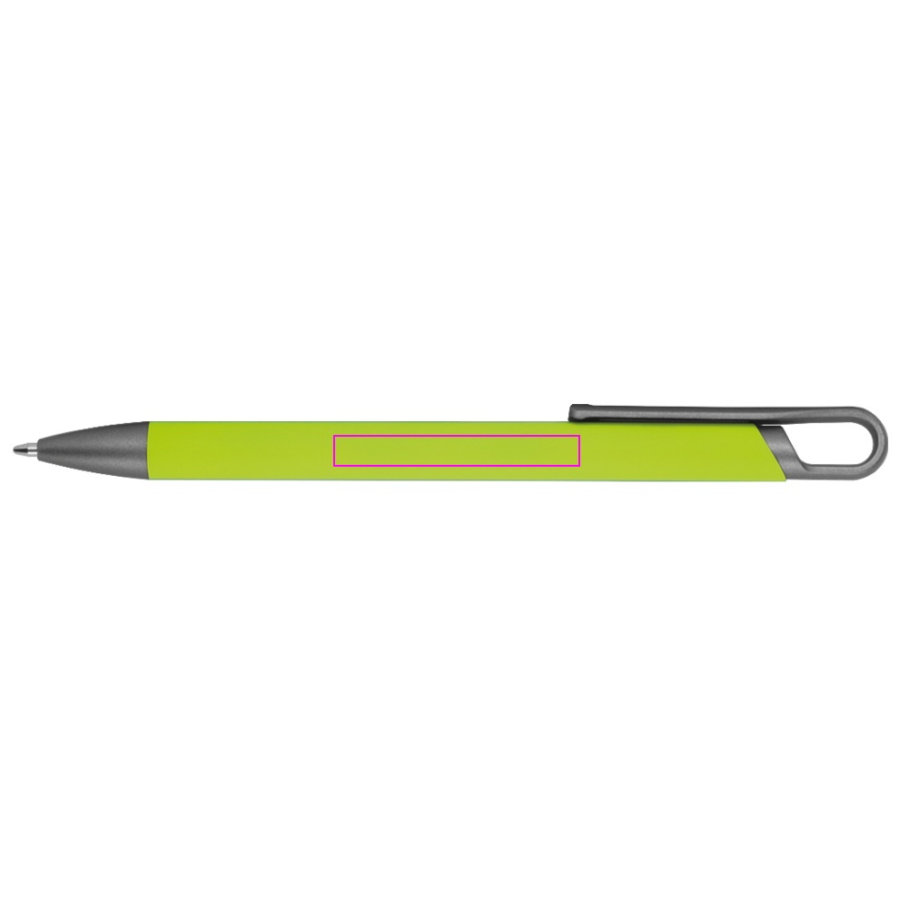 Semi-gel pen made of recycled aluminum KAROLINE