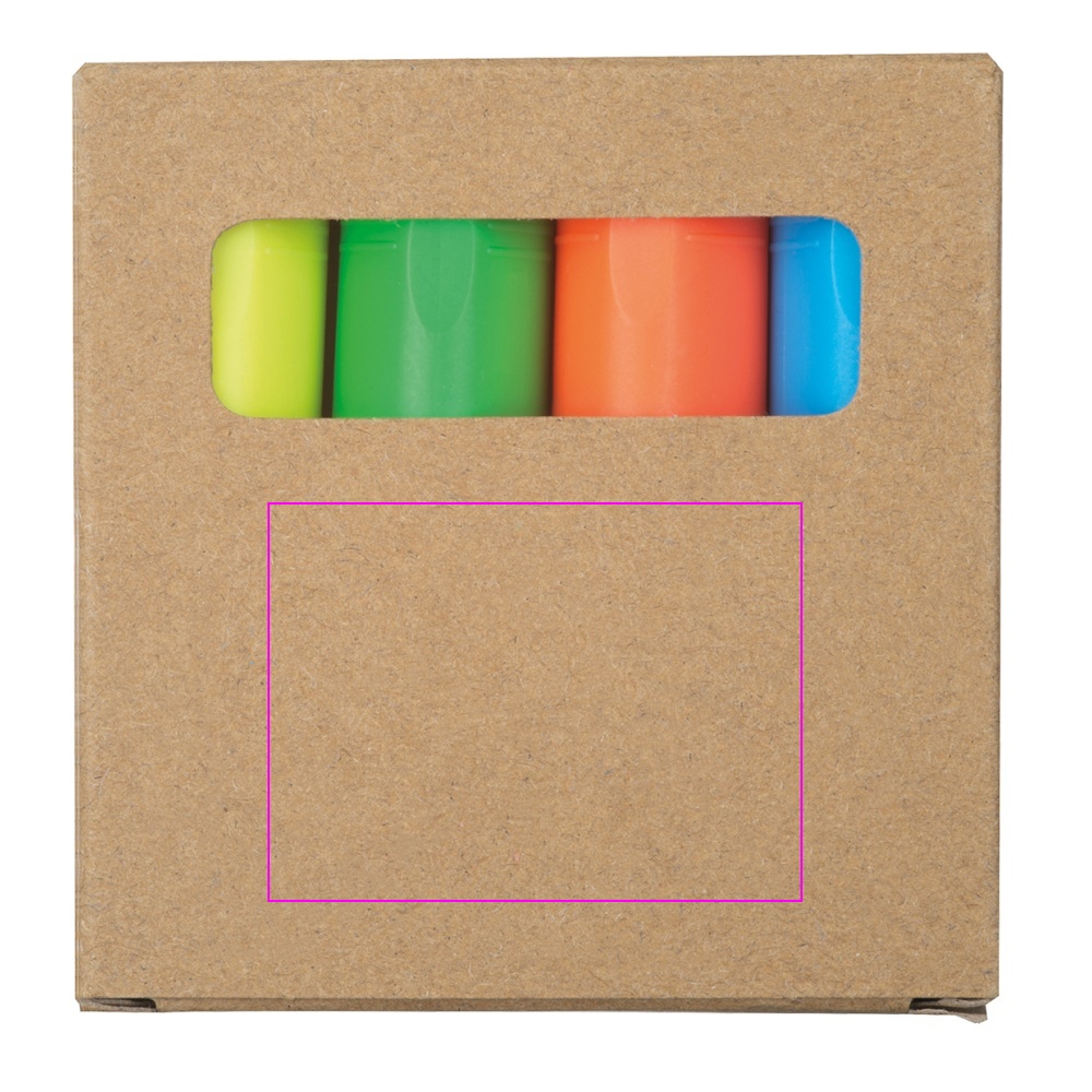Mini highlighters 4 colors SETH
