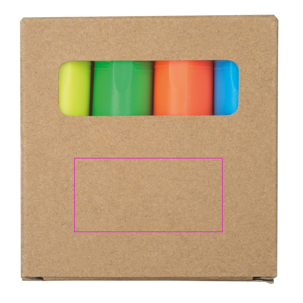 Mini highlighters 4 colors SETH