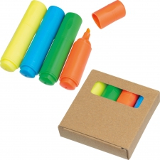 Mini highlighters 4 colors SETH