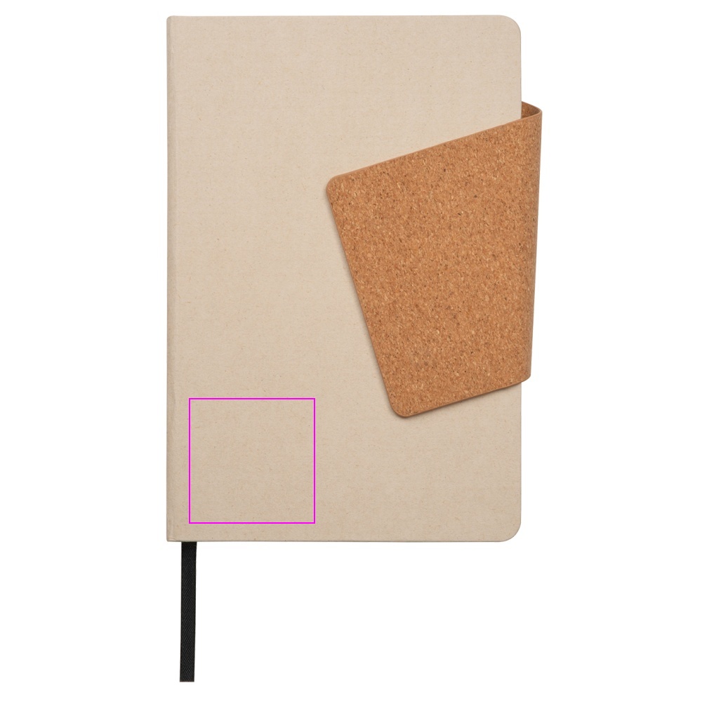 Notebook A5 lined recycled milk carton MARTHA