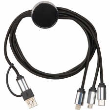 Charging cable with a light function