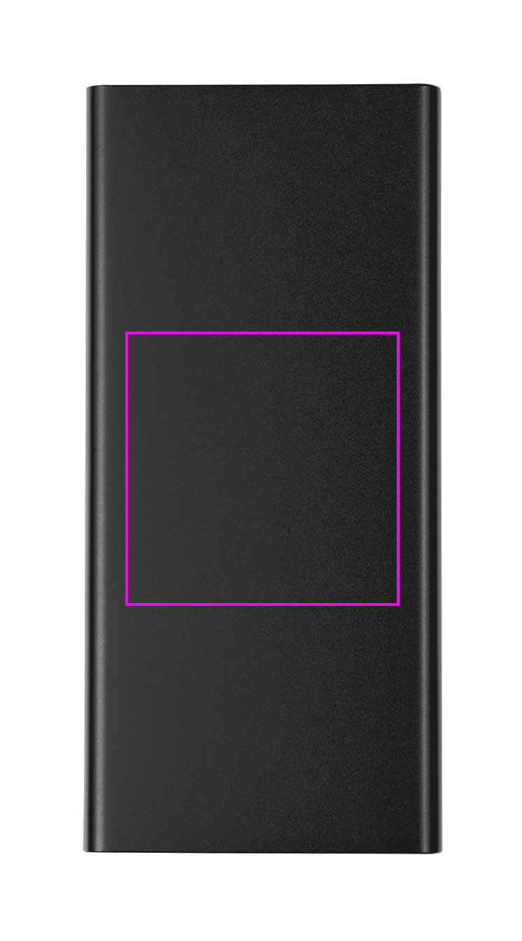 10000 mAh Power Bank made of Recycled Aluminum GIORGIA