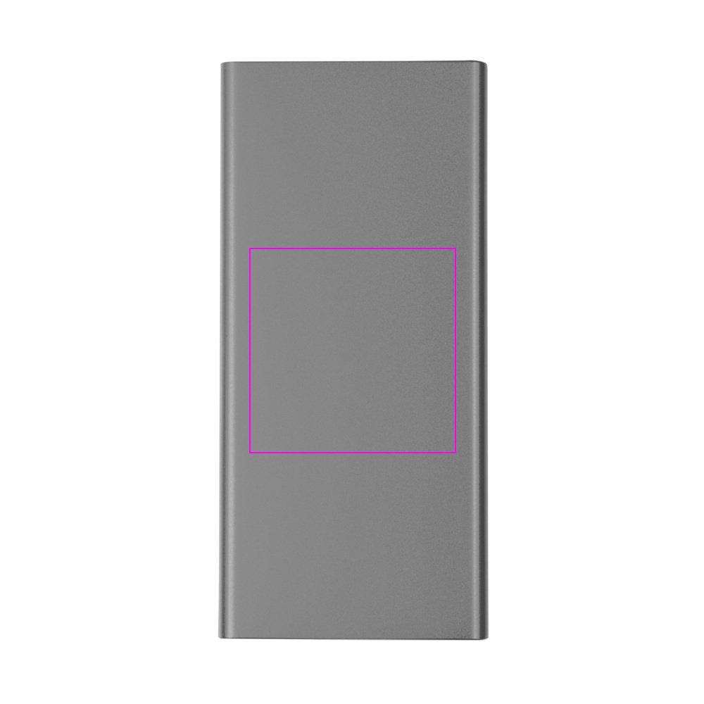 10000 mAh Power Bank made of Recycled Aluminum GIORGIA