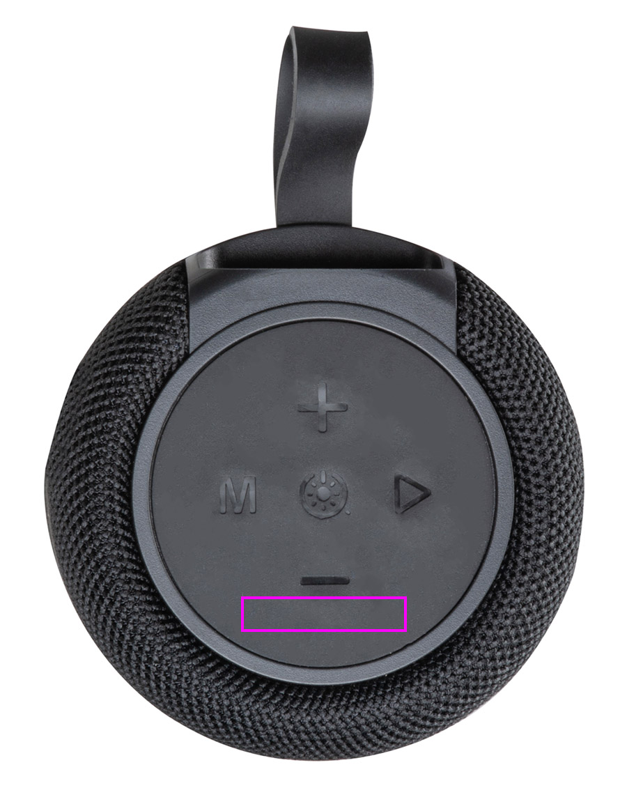 Bluetooth speaker with LED light GRETA