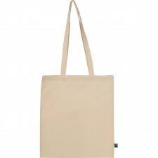 Cotton bag with long handles 140 g/m² LETIZIA