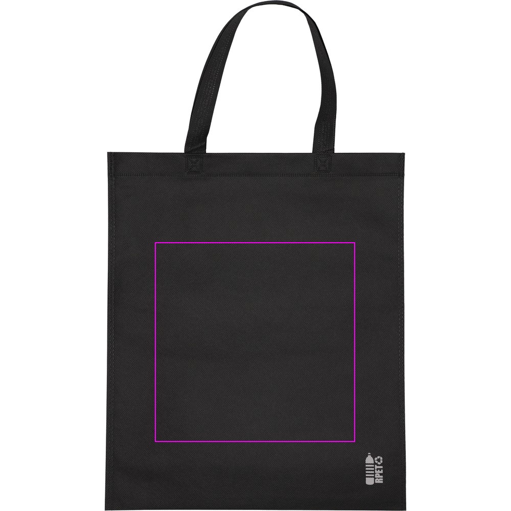 Non woven bag with short handles 80 g/m2 PELAGIA