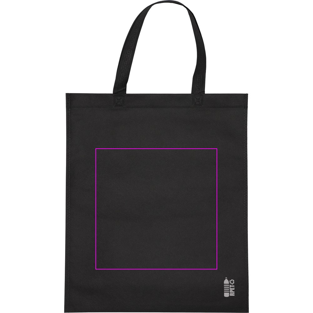 Non woven bag with short handles 80 g/m2 PELAGIA