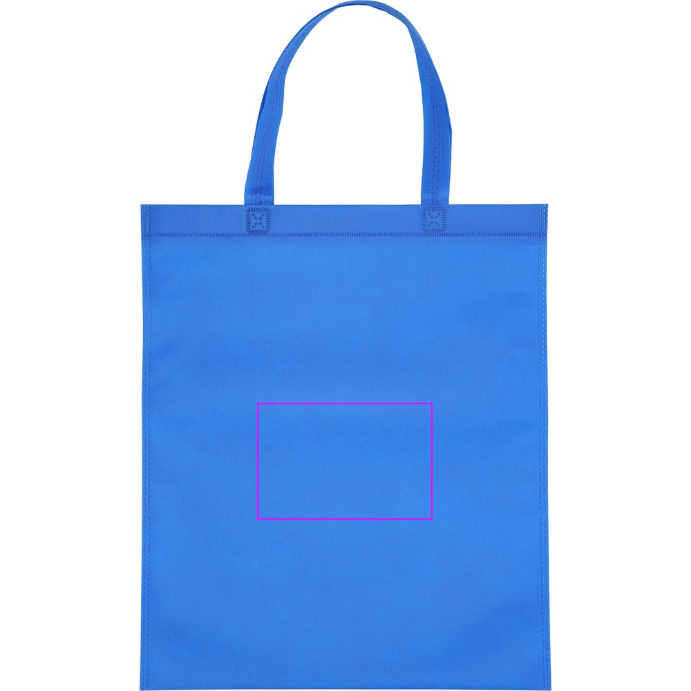 Non woven bag with short handles 80 g/m2 PELAGIA