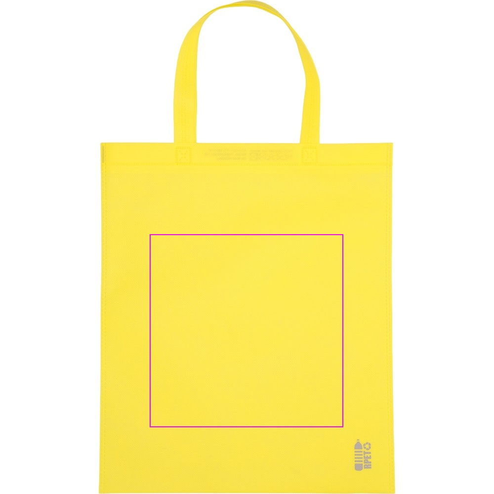 Non woven bag with short handles 80 g/m2 PELAGIA
