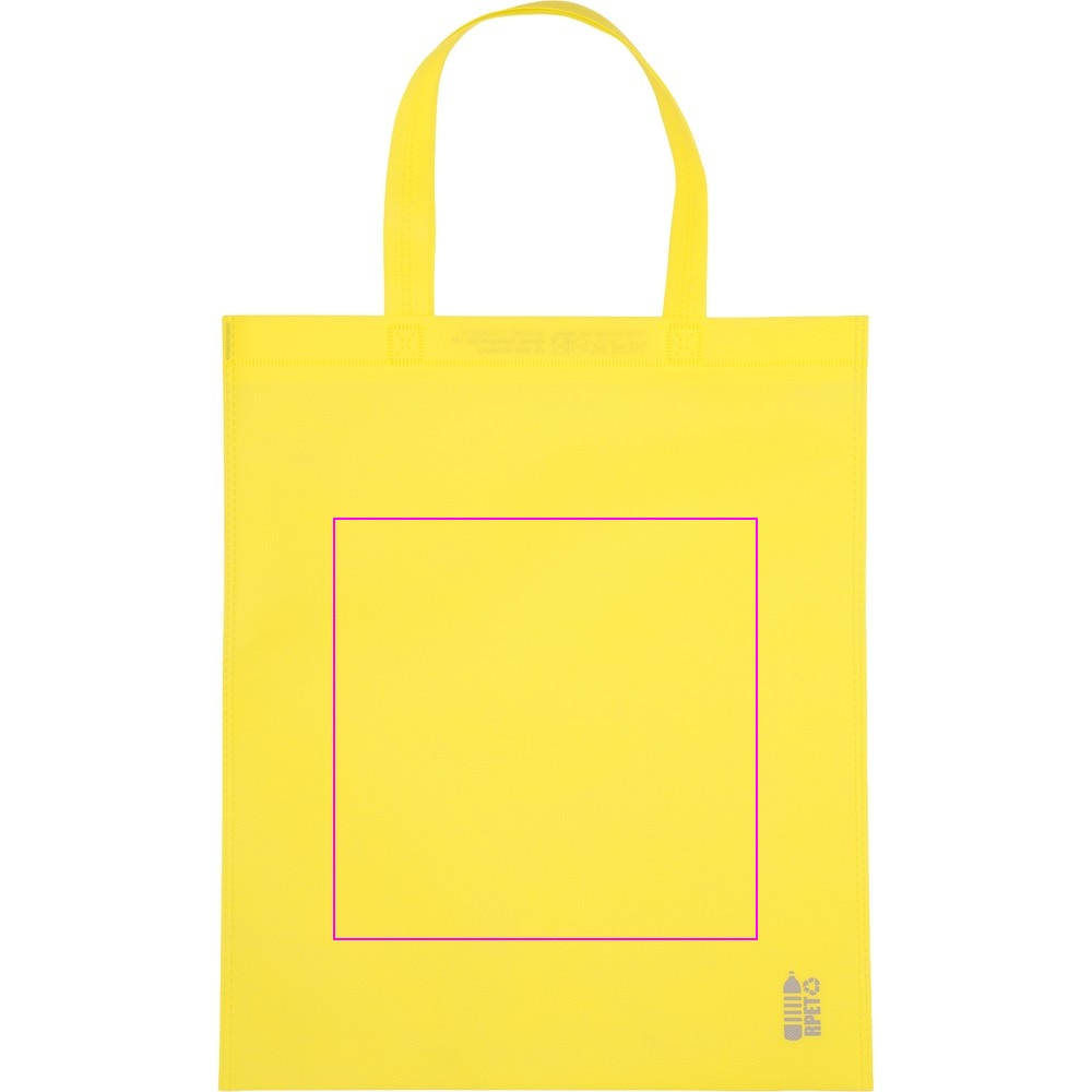 Non woven bag with short handles 80 g/m2 PELAGIA