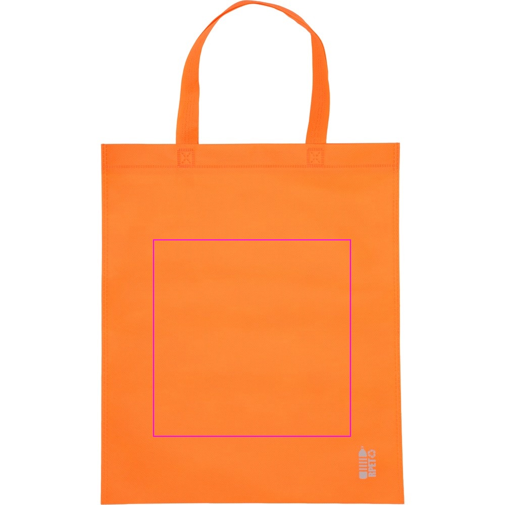 Non woven bag with short handles 80 g/m2 PELAGIA