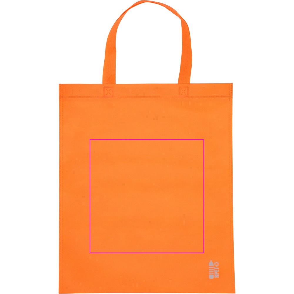 Non woven bag with short handles 80 g/m2 PELAGIA