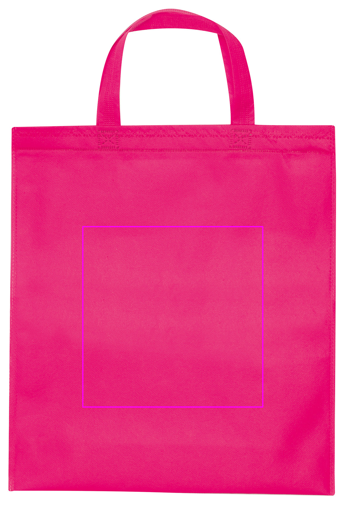 Non woven bag with short handles 80 g/m2 PELAGIA