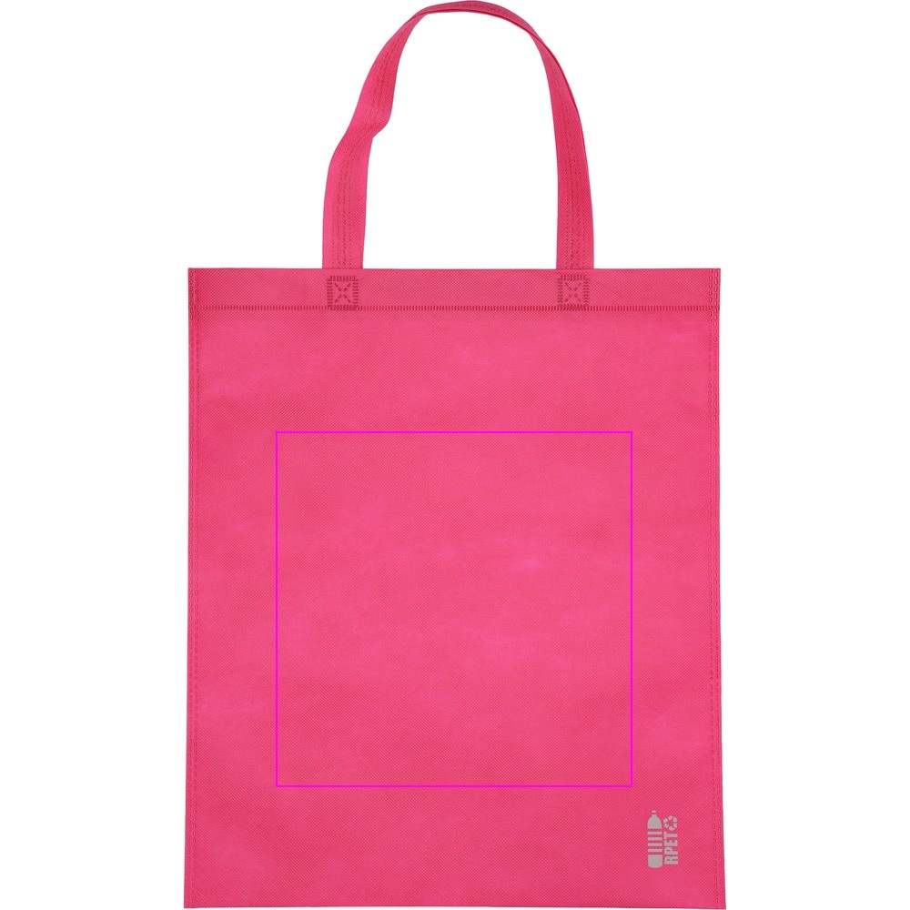 Non woven bag with short handles 80 g/m2 PELAGIA