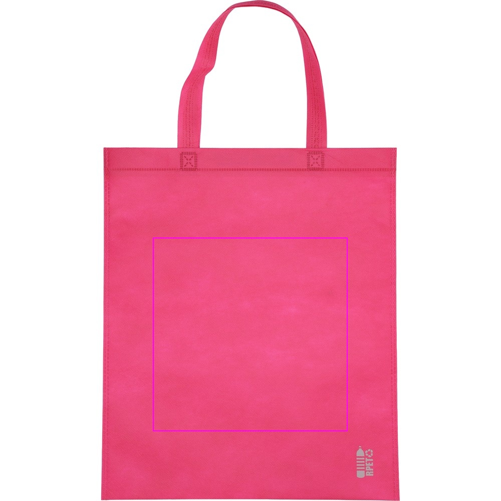 Non woven bag with short handles 80 g/m2 PELAGIA