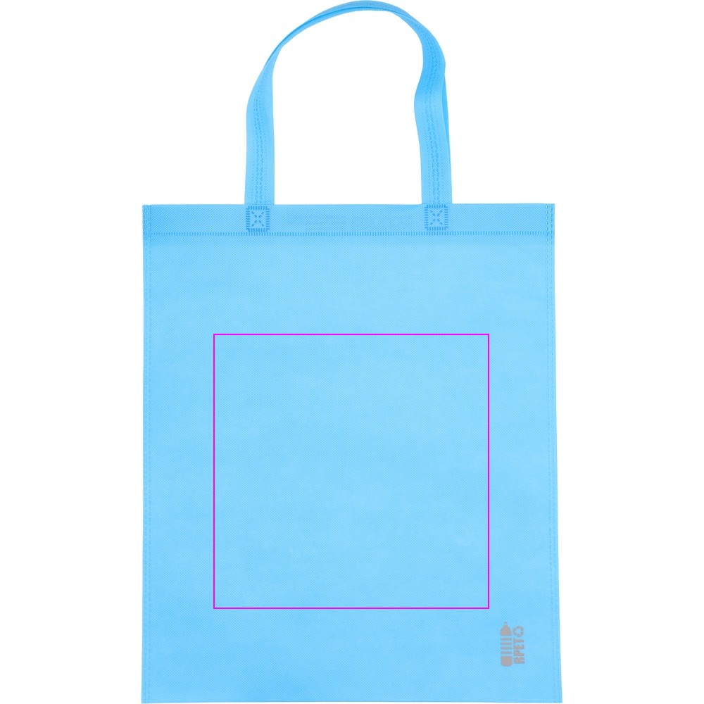 Non woven bag with short handles 80 g/m2 PELAGIA