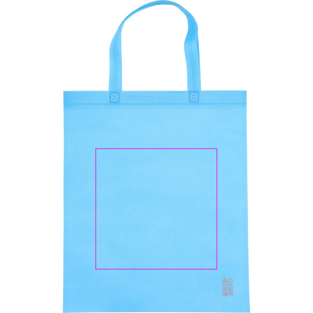 Non woven bag with short handles 80 g/m2 PELAGIA