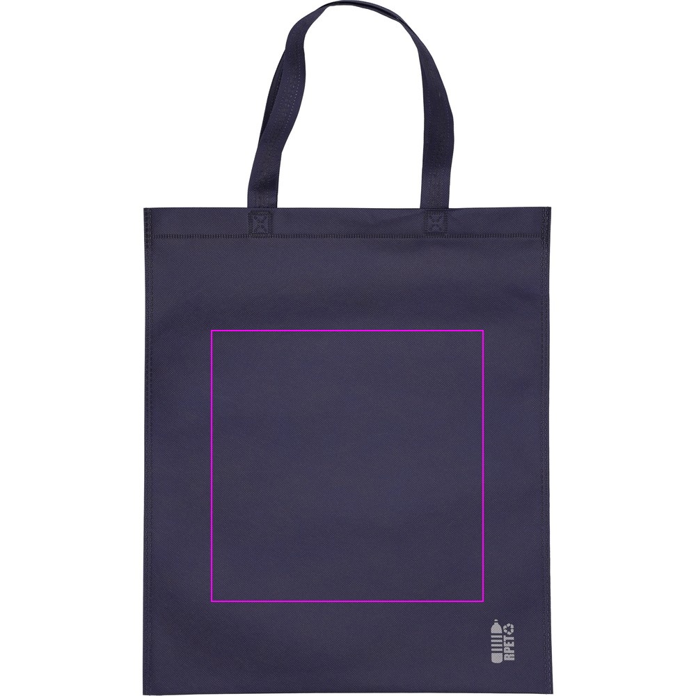Non woven bag with short handles 80 g/m2 PELAGIA