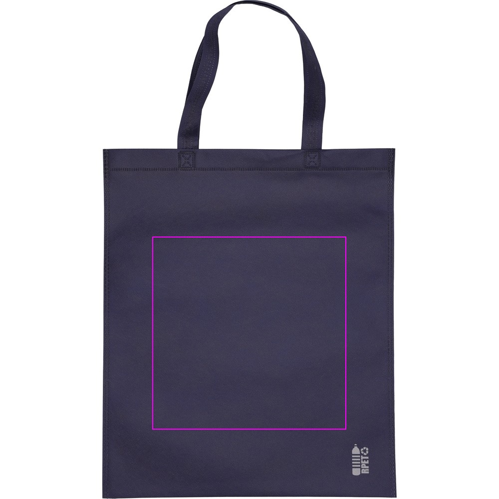 Non woven bag with short handles 80 g/m2 PELAGIA
